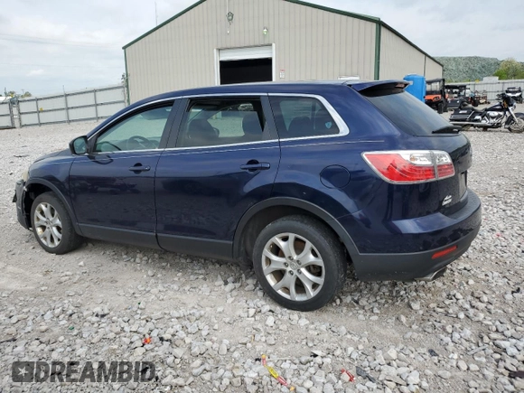 2012 Mazda CX-9 Sport with VIN JM3TB3BA2C0349719, listed as a Copart auction lot 54917575 with 176,080 mi miles and Salvage title. Bid and sale history available at DreamBid. Image 2.