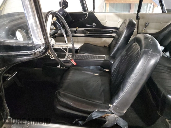 1960 Ford Thunderbird with VIN 0Y71Y188635, listed as a Copart auction lot 49905725 with 1,414 mi miles and Salvage Title. Bid and sale history available at DreamBid. Image 7.
