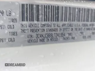 2020 Jeep Compass Latitude with VIN 3C4NJCBB9LT241954, listed as a IAAI auction lot 41355145 with Not Provided miles and . Bid and sale history available at carsss.com. Image 15.