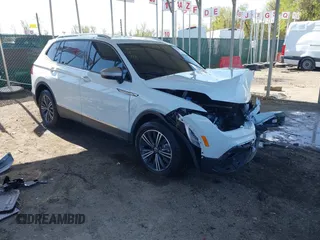 2024 Volkswagen Tiguan Wolfsburg Edition with VIN 3VV5B7AXXRM231925, listed as a IAAI auction lot 41986576 with 398 mi miles and . Bid and sale history available at DreamBid. Image 1.