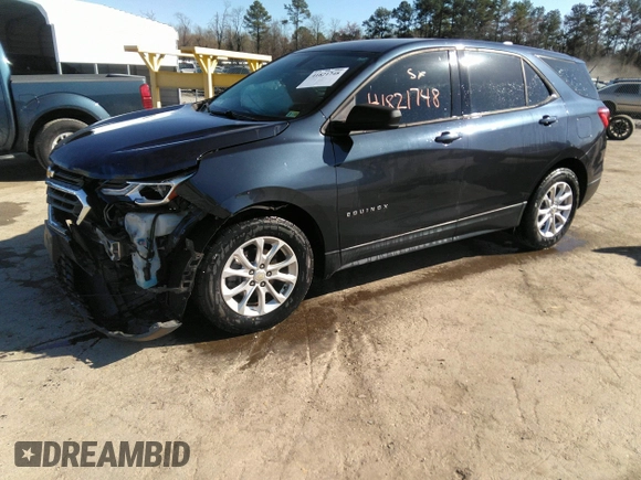 2019 Chevrolet Equinox LS z VIN 3GNAXHEV9KL240938, wystawiony jako IAAI lot #41821748 z przebiegiem 115 641 mil mil oraz . Historia ofert i sprzedaży dostępna na DreamBid. Obrazek 17.