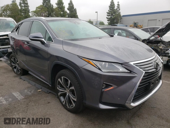2017 Lexus RX with VIN 2T2BZMCA6HC082842, listed as a Copart auction lot 62844052 with 40,409 mi miles. Bid and sale history available at carsss.com. Image 1.