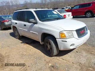 2004 GMC Envoy SLE with VIN 1GKDT13S442223832, listed as a IAAI auction lot 41845628 with 265,898 mi miles. Bid and sale history available at carsss.com. Image 1.