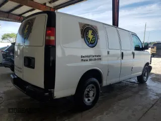 2006 Chevrolet Express Cargo with VIN 1GCGG25V961171309, listed as a Copart auction lot 64814815 with 199,033 mi miles and Salvage title. Bid and sale history available at DreamBid. Image 3.