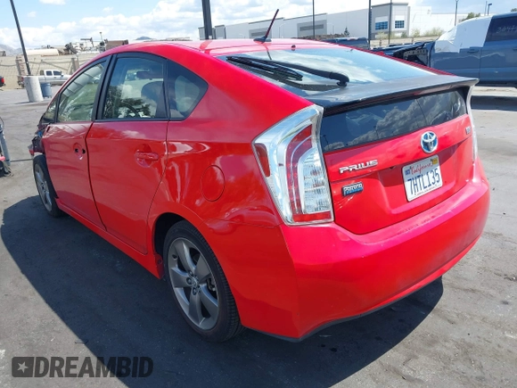2015 Toyota Prius Four with VIN JTDKN3DU6F0407337, listed as a IAAI auction lot 41916254 with 101,555 mi miles. Bid and sale history available at carsss.com. Image 3.