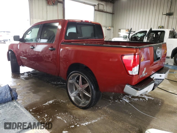 2005 Nissan Titan SE with VIN 1N6AA07AX5N518477, listed as a Copart auction lot 42885614 with 266,662 mi miles and Non Repairable. Bid and sale history available at DreamBid. Image 2.