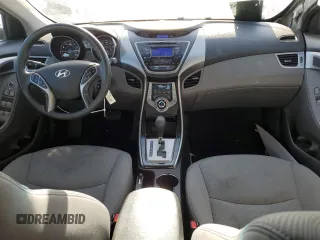 2013 Hyundai Elantra GLS with VIN 5NPDH4AE5DH327546, listed as a Copart auction lot 57736934 with 117,412 mi miles and Salvage title. Bid and sale history available at DreamBid. Image 8.