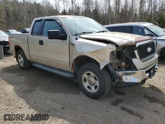 2007 Ford F-150 STX with VIN 1FTRX14W97FB86622, listed as a Copart auction lot 52708765 with 262,760 mi miles and Salvage Title. Bid and sale history available at carsss.com. Image 4.