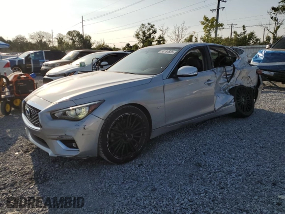 2020 Infiniti Q50 Luxe с VIN JN1EV7AP0LM202901, выставлен на аукционе Copart как лот 53184835 с пробегом 80 248 миль миль и На запчасти • Non repairable. История ставок и продаж доступна на DreamBid. Изображение 1.