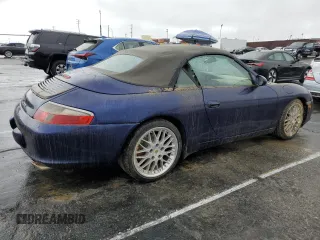 2003 Porsche 911 Carrera with VIN WP0CA29933S652417, listed as a Copart auction lot 44735885 with 0 mi miles and Salvage Title. Bid and sale history available at carsss.com. Image 3.