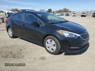 2016 Kia Forte LX with VIN KNAFK4A62G5609602, listed as a Copart auction lot 50084065 with 69,066 mi miles and Salvage Title. Bid and sale history available at carsss.com. Image 4.