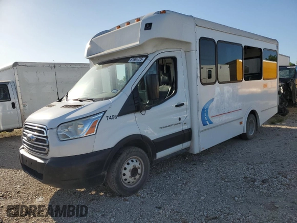 2018 Ford Transit with VIN 1FDES8PM9JKA07456, listed as a Copart auction lot 51866735 with 193,407 mi miles and Clean Title. Bid and sale history available at DreamBid. Image 1.