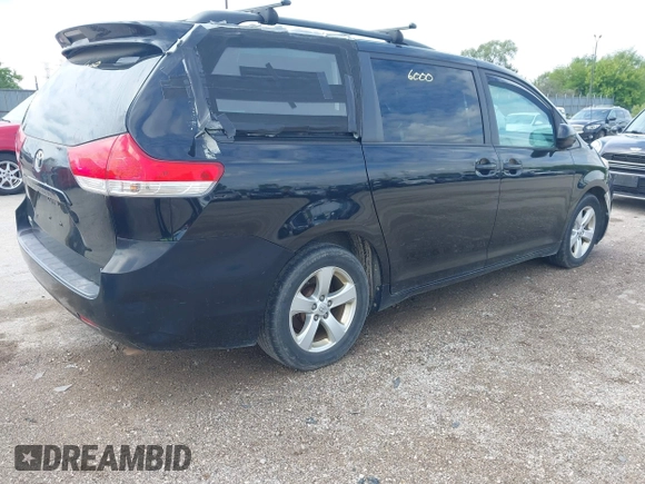 2013 Toyota Sienna LE AAS with VIN 5TDKK3DC3DS392029, listed as a IAAI auction lot 42366000 with 199,237 mi miles and . Bid and sale history available at DreamBid. Image 4.