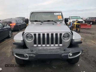 2018 Jeep Wrangler Unlimited Sahara with VIN 1C4HJXEG9JW118965, listed as a Copart auction lot 88117235 with 95,840 mi miles and Salvage title. Bid and sale history available at DreamBid. Image 5.