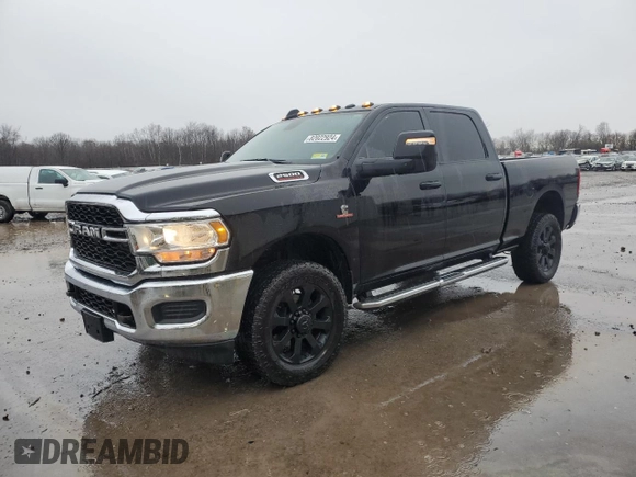 2023 Ram 2500 Tradesman with VIN 3C6UR5CL1PG589812, listed as a Copart auction lot 82022924 with 9,310 mi miles and Salvage Title. Bid and sale history available at carsss.com. Image 1.