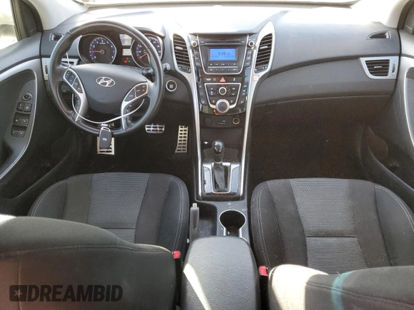 2016 Hyundai Elantra GT with VIN KMHD35LH4GU321917, listed as a Copart auction lot 76842614 with 107,526 mi miles and Salvage Title. Bid and sale history available at carsss.com. Image 8.