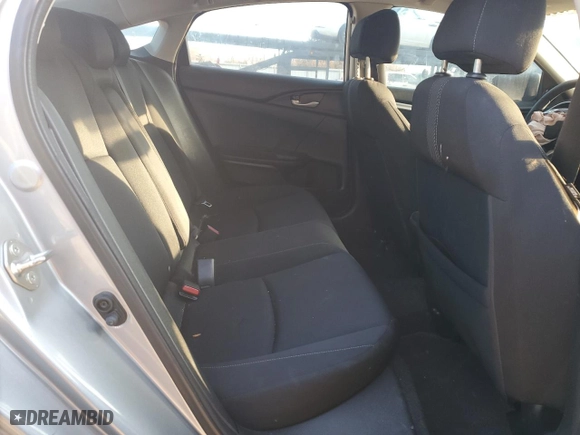 2018 Honda Civic Sedan EX with VIN 2HGFC2F71JH597207, listed as a Copart auction lot 45045595 with 109,044 mi miles and Salvage Title. Bid and sale history available at carsss.com. Image 10.