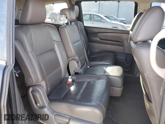 2012 Honda Odyssey EX-L with VIN 5FNRL5H64CB052869, listed as a Copart auction lot 47685375 with 168,449 mi miles and Salvage Title. Bid and sale history available at DreamBid. Image 11.
