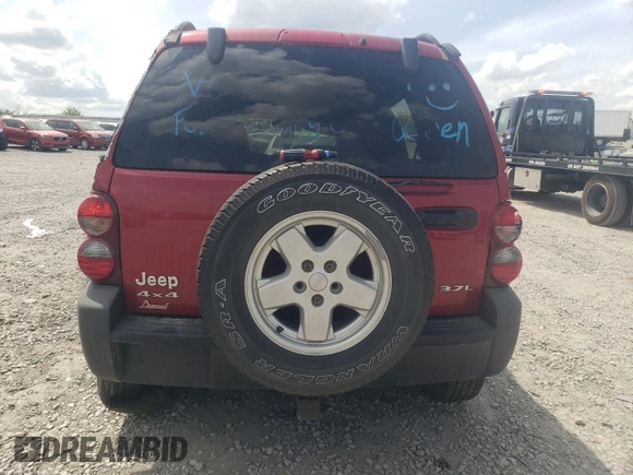 2007 Jeep Liberty Sport z VIN 1J4GL48K47W703637, wystawiony jako Copart lot #54362605 z przebiegiem 146 370 mil mil oraz Szkoda całkowita • Salvage title. Historia ofert i sprzedaży dostępna na DreamBid. Obrazek 6.