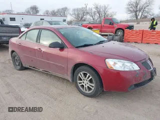 2005 Pontiac G6 with VIN 1G2ZG528754157144, listed as a IAAI auction lot 41505553 with 214,716 mi miles and . Bid and sale history available at DreamBid. Image 1.