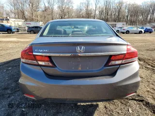 2014 Honda Civic Sedan LX with VIN 2HGFB2F55EH506012, listed as a Copart auction lot 45542855 with 186,712 mi miles and Salvage Title. Bid and sale history available at carsss.com. Image 6.