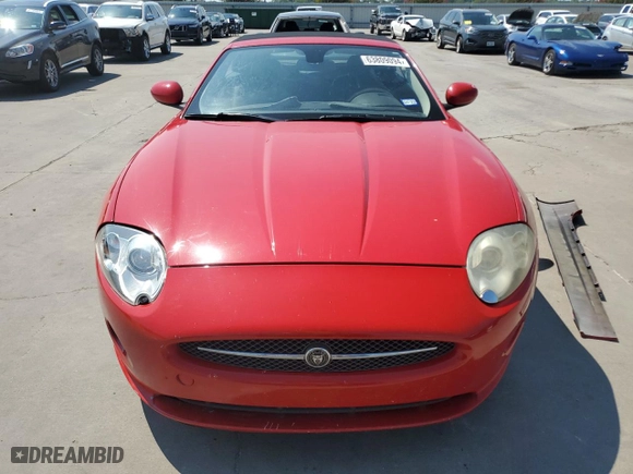 2007 Jaguar XK with VIN SAJWA44B375B11380, listed as a Copart auction lot 63809094 with 112,264 mi miles and Salvage Title. Bid and sale history available at carsss.com. Image 5.