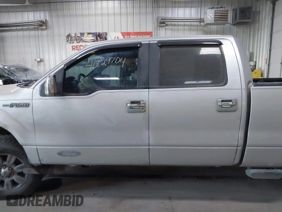 2010 Ford F-150 XL with VIN 1FTFW1EV1AFB24487, listed as a IAAI auction lot 41829704 with 516,121 mi miles. Bid and sale history available at carsss.com. Image 14.