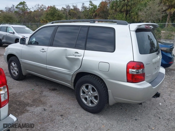 2007 Toyota Highlander with VIN JTEHP21A970208191, listed as a IAAI auction lot 41339775 with 141,496 mi miles. Bid and sale history available at carsss.com. Image 3.