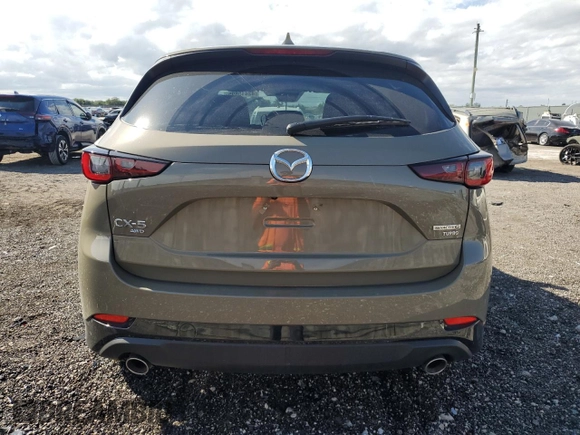 2024 Mazda CX-5 2.5 Carbon Turbo with VIN JM3KFBAYXR0521660, listed as a Copart auction lot 42415895 with 4,857 mi miles and Clean Title. Bid and sale history available at carsss.com. Image 6.