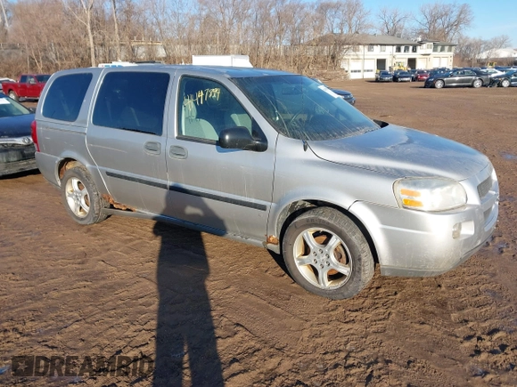 2008 Chevrolet Uplander LS with VIN 1GNDV23158D184253, listed as a IAAI auction lot 41447894 with 244,330 mi miles. Bid and sale history available at carsss.com. Image 1.