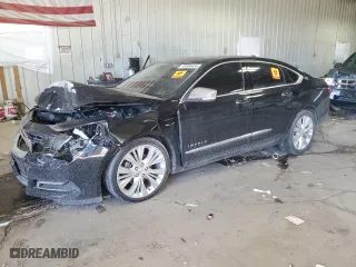 2015 Chevrolet Impala LTZ with VIN 2G1165S3XF9171420, listed as a Copart auction lot 46586455 with 0 mi miles and Non Repairable. Bid and sale history available at carsss.com. Image 1.