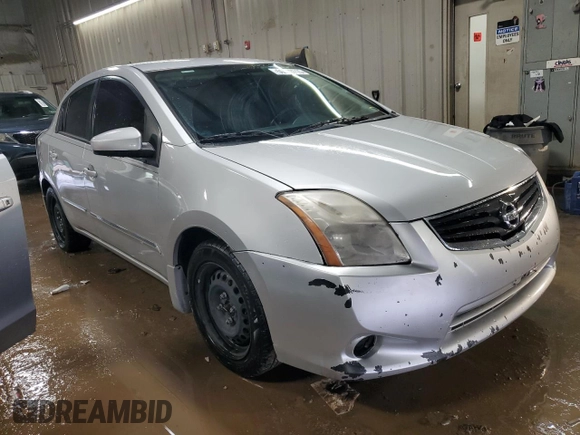 2010 Nissan Sentra SR with VIN 3N1AB6AP7AL681777, listed as a Copart auction lot 50659715 with 184,135 mi miles and Salvage Title. Bid and sale history available at DreamBid. Image 4.