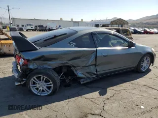 2005 Acura RSX with VIN JH4DC54865S001038, listed as a Copart auction lot 73366454 with 144,201 mi miles and Salvage Title. Bid and sale history available at carsss.com. Image 3.