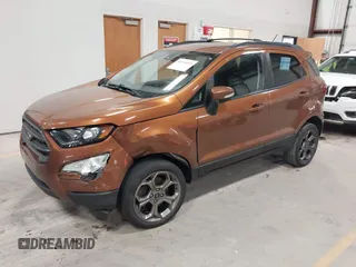 2018 Ford EcoSport SES with VIN MAJ6P1CL2JC170304, listed as a IAAI auction lot 40954855 with 112,012 mi miles and . Bid and sale history available at DreamBid. Image 17.