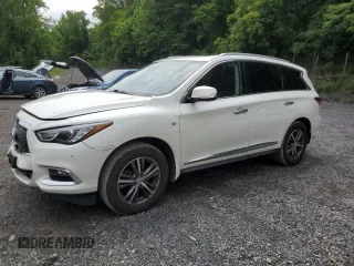 2019 Infiniti QX60 Luxe with VIN 5N1DL0MM3KC508918, listed as a Copart auction lot 61143385 with 104,761 mi miles and Salvage title. Bid and sale history available at DreamBid. Image 1.