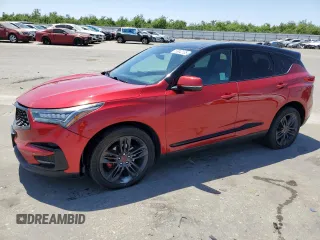 2019 Acura RDX w/A-Spec Pkg z VIN 5J8TC1H6XKL003994, wystawiony jako Copart lot #59042135 z przebiegiem 122 227 mil mil oraz Szkoda całkowita • Salvage title. Historia ofert i sprzedaży dostępna na DreamBid. Obrazek 1.