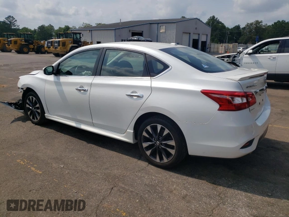 2017 Nissan Sentra S with VIN 3N1AB7AP3HY217131, listed as a Copart auction lot 54165124 with 93,407 mi miles and Salvage Title. Bid and sale history available at DreamBid. Image 2.