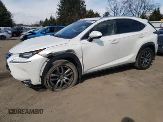 2015 Lexus NX 200t with VIN JTJBARBZ9F2041663, listed as a Copart auction lot 46890005 with 93,099 mi miles and Salvage Title. Bid and sale history available at carsss.com. Image 1.