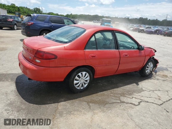 1997 Ford Escort LX with VIN 1FALP13P2VW128399, listed as a Copart auction lot 58775365 with 85,434 mi miles and Salvage title. Bid and sale history available at DreamBid. Image 3.