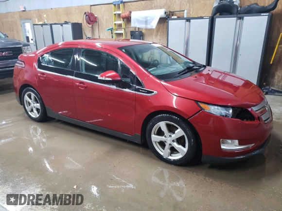 2013 Chevrolet Volt with VIN 1G1RA6E42DU115273, listed as a Copart auction lot 54125015 with 214,947 mi miles and Clean Title. Bid and sale history available at carsss.com. Image 4.