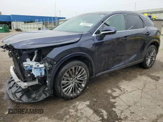 2024 Lexus RX 350 z VIN 2T2BAMCA2RC061866, wystawiony jako Copart lot #60959305 z przebiegiem 17 271 mil mil oraz Czysty tytuł • Clean title. Historia ofert i sprzedaży dostępna na DreamBid. Obrazek 1.