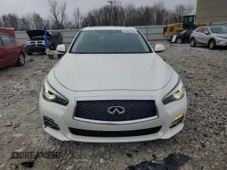 2015 Infiniti Q50 Premium with VIN JN1BV7AR7FM397615, listed as a Copart auction lot 53302205 with 73,738 mi miles and Clean Title. Bid and sale history available at carsss.com. Image 5.