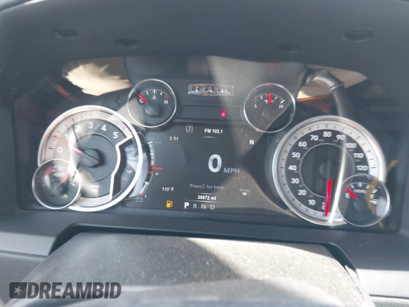 2018 Ram 2500 Laramie with VIN 3C6UR5FL0JG329369, listed as a IAAI auction lot 42539876 with 36,872 mi miles and . Bid and sale history available at DreamBid. Image 7.