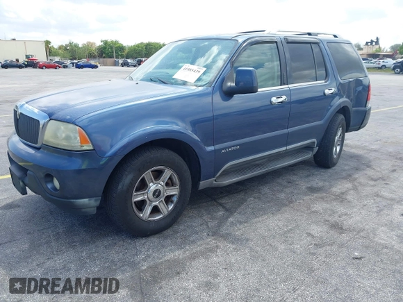 2003 Lincoln Aviator Luxury z VIN 5LMEU68H13ZJ46598, wystawiony jako IAAI lot #41985439 z przebiegiem 160 570 mil mil oraz . Historia ofert i sprzedaży dostępna na DreamBid. Obrazek 2.