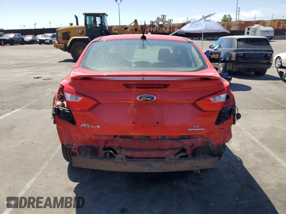 2012 Ford Focus SE with VIN 1FAHP3F24CL194727, listed as a Copart auction lot 52786855 with 154,017 mi miles and Salvage Title. Bid and sale history available at carsss.com. Image 6.
