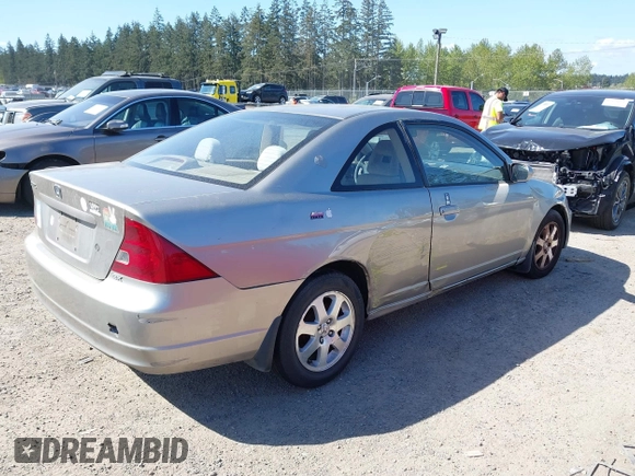 2003 Honda Civic EX with VIN 1HGEM22953L036238, listed as a IAAI auction lot 42081560 with 250,388 mi miles and . Bid and sale history available at DreamBid. Image 4.