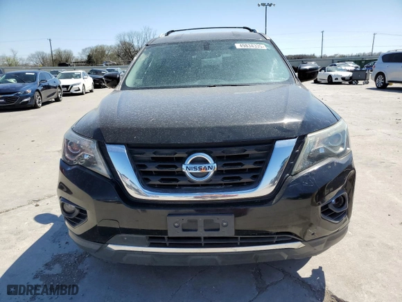 2017 Nissan Pathfinder SL with VIN 5N1DR2MN3HC699624, listed as a Copart auction lot 49834335 with 210,603 mi miles and Clean Title. Bid and sale history available at carsss.com. Image 5.