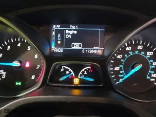 2014 Ford Focus Titanium with VIN 1FADP3J22EL406937, listed as a IAAI auction lot 41717666 with 172,646 mi miles. Bid and sale history available at carsss.com. Image 7.