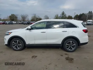 2019 Kia Sorento EX V6 with VIN 5XYPHDA51KG500108, listed as a IAAI auction lot 41900198 with 108,644 mi miles. Bid and sale history available at carsss.com. Image 15.