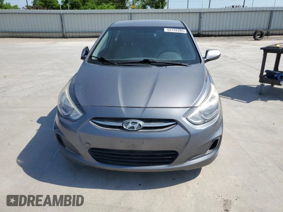2016 Hyundai Accent SE with VIN KMHCT4AE5GU057587, listed as a Copart auction lot 53142205 with 139,155 mi miles and Clean Title. Bid and sale history available at DreamBid. Image 5.